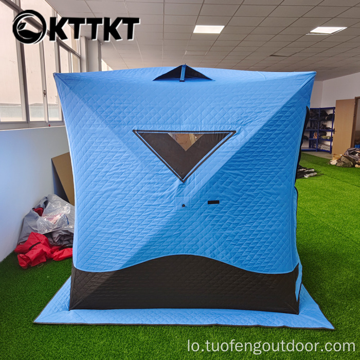 ກາງແຈ້ງ 2 pubople ກ້ອນຫາປາການຫາປາທີ່ພັກອາໄສ Tent Windrif